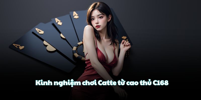 Kinh nghiệm chơi Catte từ cao thủ C168